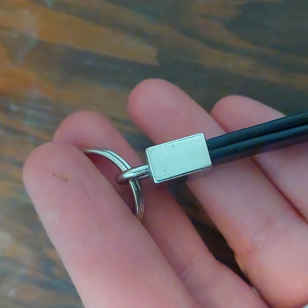 Coach Leather Loop Key Fob - image 7